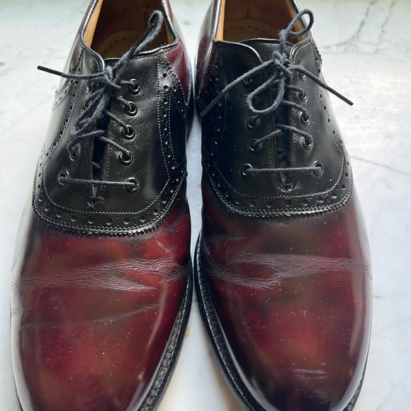Mens Johnston & Murphy Saddle Oxfords - Picture 2 of 6